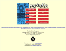 Tablet Screenshot of metallogasket.com